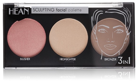 HEAN Sculpting Facial Zestaw Pudrowy do Konturowania