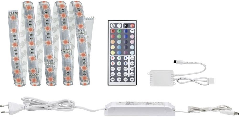 Paulmann Taśma LED MaxLED RGB 70674 ze złączem męskim 24 V 150 cm rgb