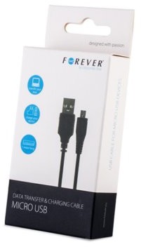 Forever Kabel Micro USB 3M Czarny T_0014273