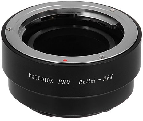 Fotodiox Pro Lens Mount Adapter, Rollei 35 MM Lens to Sony NEX E-Mount Mirrorless camera e.g. Sony Alpha a7, NEX-7 i NEX-5 Rollei-35-Nex- Pro