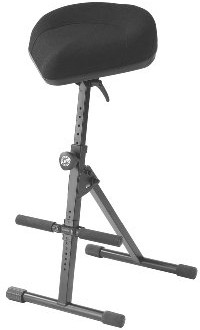 König & Meyer 14046  000  55 krzesło wspomagające stanie z pokryciem podnóżek/sprężyny gazowe, materiału 14046.000.55