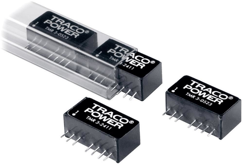 TracoPower Przetwornica DC/DC TMR 3 3 W TMR 3-1223 In 9-18V/DC Out 15V/DC 100mA