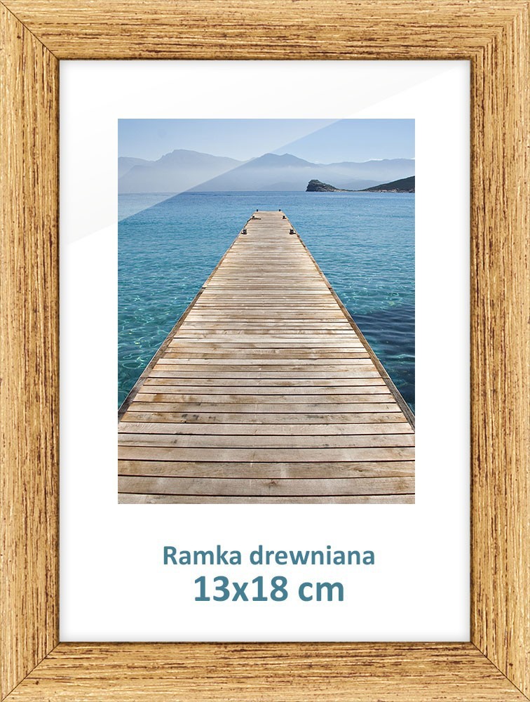 Nice Wall Ramka drewniana 13x18 cm AGAW0Z13X18