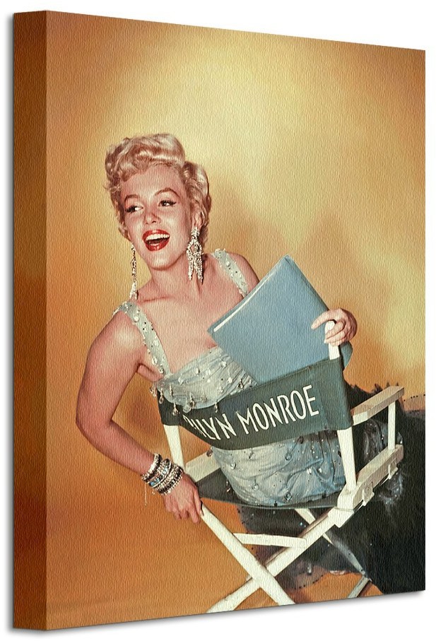 Pyramid Posters Marilyn Monroe (Gold) - Obraz na płótnie WDC92548