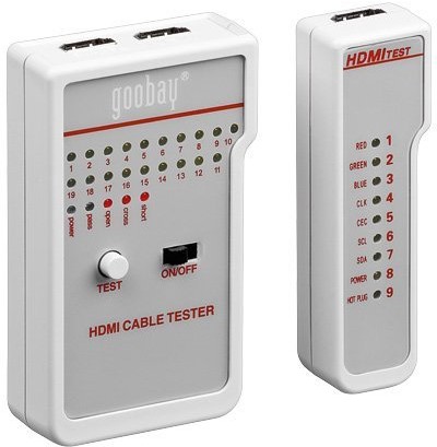 Goobay leitungstester HDMI do HDMI przewód z wtyczką A 31961