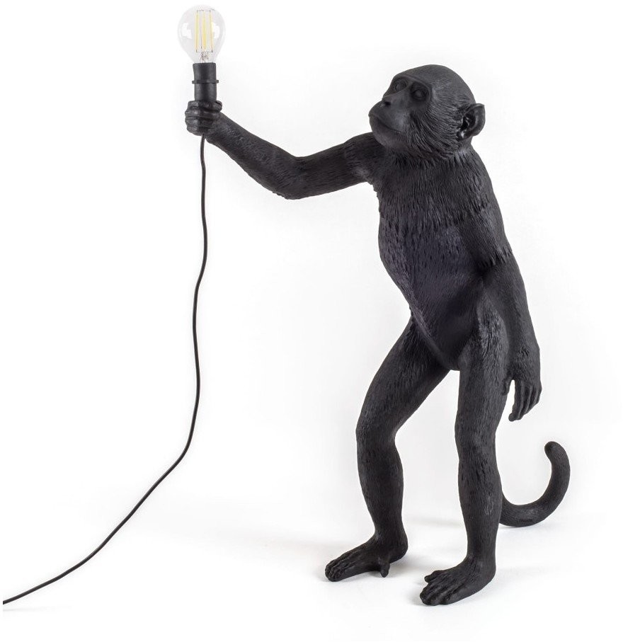 Lampa Monkey czarna stoÅ‚owa stojÄ…ca (14920)