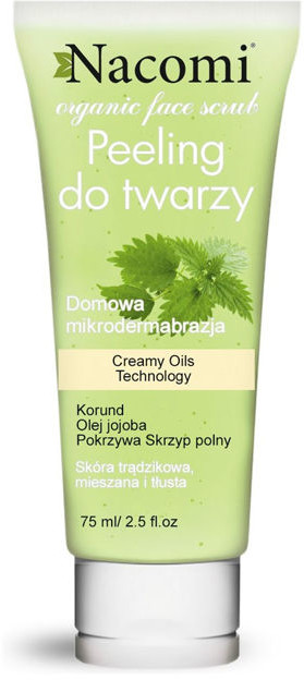 Nacomi Peeling do twarzy przeciwtrądzikowy, 75ml