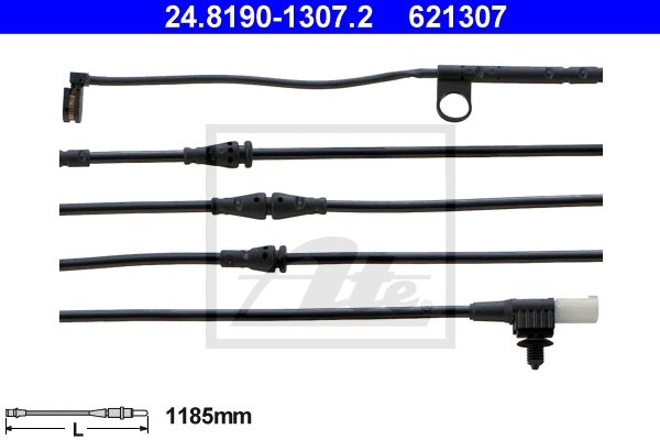 ATE CZUJNIK KLOCKÓW HAM  24.8190-1307.2 LAND ROVER RANGE ROVER SPORT 3.6TD 8 4X4 272KM 06-