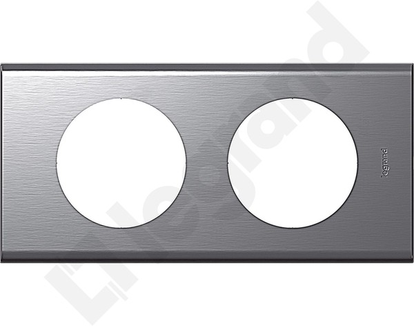 Legrand Celiane Ramka stal szlachetna x2 poz/pio 069102