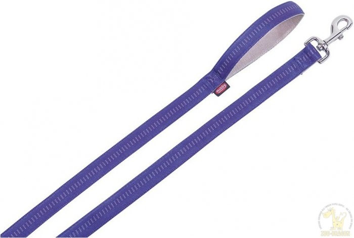Nobby Smycz Soft Grip 120Cm 20Mm - Fioletowa 78515-38