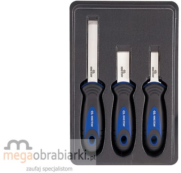 KING TONY Zestaw skrobaków wąskich 9CJ033