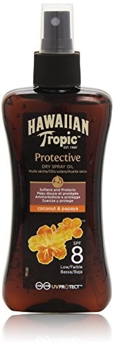 Hawaiian Tropic Protective Dry Spray Oil LSF 15, 200 ML Y00524F0