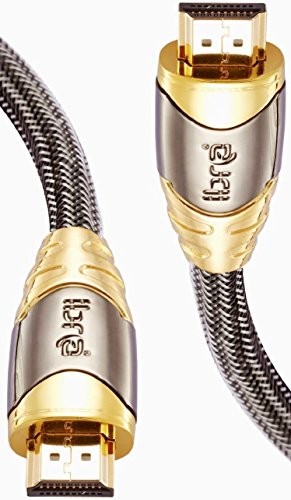 IBRA LUXURY GOLD kabel HDMI 2.0/1.4a, Highspeed z Ethernetem, 2 m,  obsługuje: Ultra HD, 4K, 3D, PS4, Full HD, 1080p, 2160p, ARC 2M-LUX-HDMI