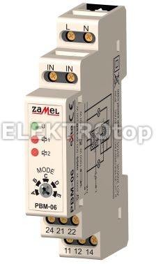 Zamel PRZEKAŹNIK BISTABILNY SEKWENCYJNY 230 V AC TYP: PBM-06