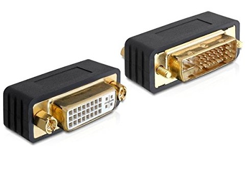 DeLock DeLOCK Adapter DVI 24 + 5 ST > DVI 24 + 5 BU port wygaszacz 65298