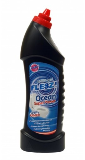Żel do WC Flesz - 1 l / ocean super power