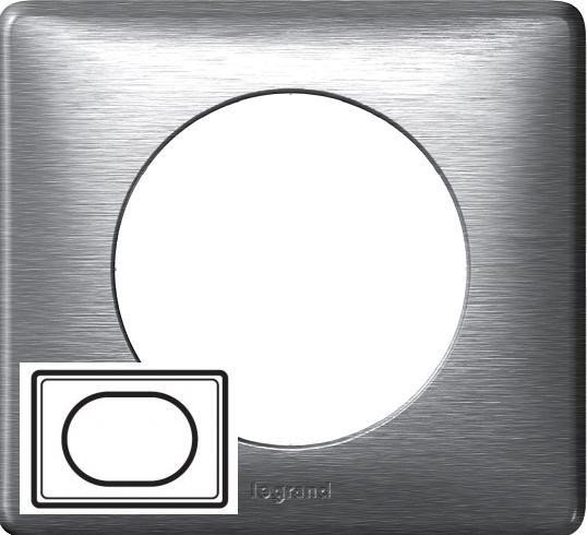 Legrand Ramka Aluminium 4/5 Modułów Celiane - 068925