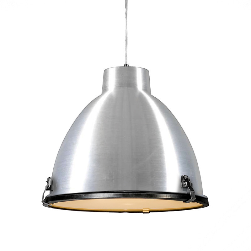 QAZQA Industrialna lampa wisząca aluminium 38cm - Anteros