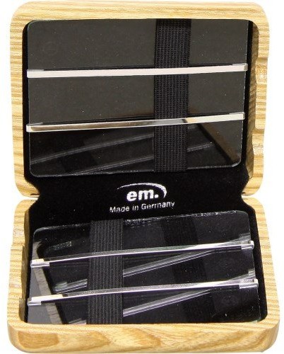 Gewa 751004 arkusze etui klarnet 6-listna lakierowane na czarno 751004