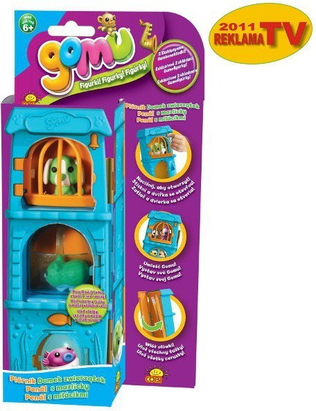 Gomu Domek piórnik - Coi - 98175