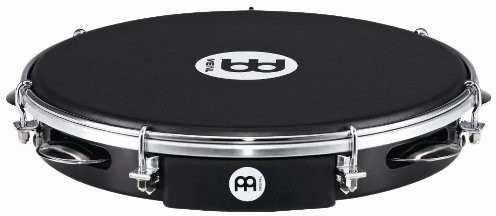 Meinl Percussion meinl Percussion pa10abs ABS BK-NH pandermit eiro z czarnym skóra nappa, średnica 25,40 cm (10 cale), PA10ABSBKNH