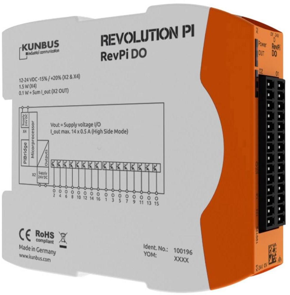 Kunbus Moduł rozszerzeń Kunbus RevPi DO PR100196 24 V