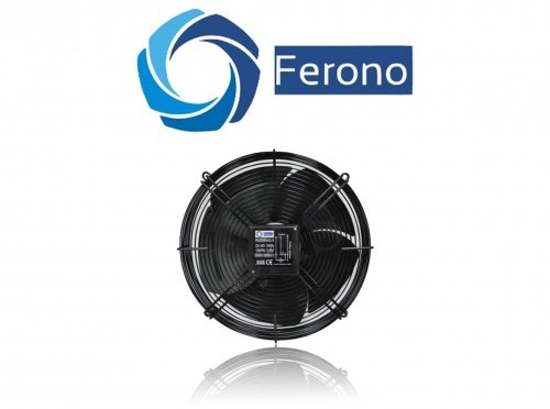 Ferono Wentylator osiowy, ssący z siatką 500mm, 6500 m3/h (FSS500) FSS500