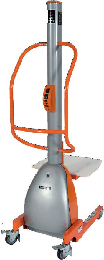 GermanTech 997 99724810 Wózek podnośnikowy z podestem elektryczny LV-