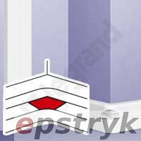 Legrand DLP Kąt wewnętrzny przegroda 95/120, 010611,