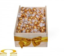 Smacza Jama Skrzynka pralinek Lindt Lindor Caramel Milk 1kg 7B11-20884