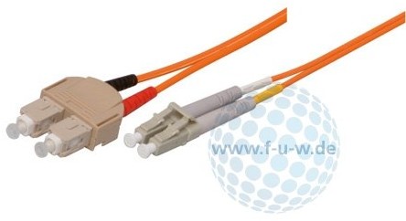 Tecline 3m 50/125 m SC/LC kabel optyczny 4048889001370