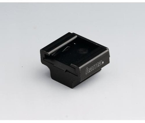 Hama nakładana na buty z gwintem płytka izolacyjna na lampę błyskową akcesoria, 0.6 cm (0.25 cala) czarna 00006959