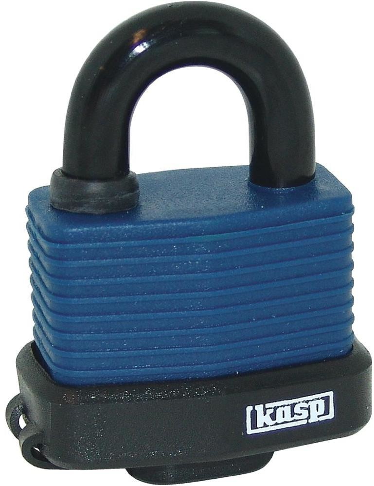 Kasp Kłódka K13545 z zamkiem kluczykowym 63 mm Niebieski