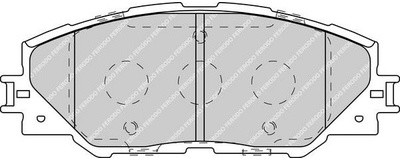 FERODO FEDERAL-MOGUL)) FDB4136