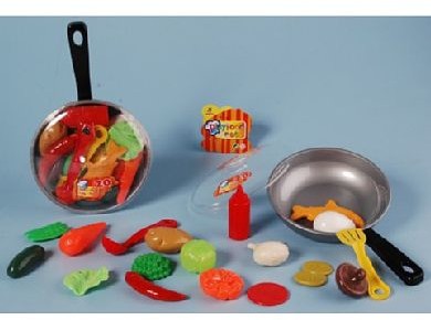 Johntoy Zestaw garnków z warzywami 27313