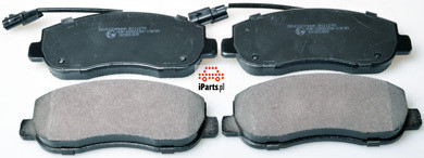 DENCKERMANN Klocki hamulcowe - komplet B111270