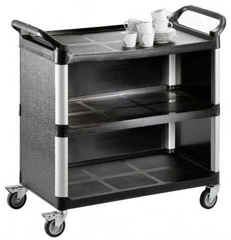 Saro Wózek - 3 półki - 4 kółka- 1020x500x960mm - 150 kg 213-4110
