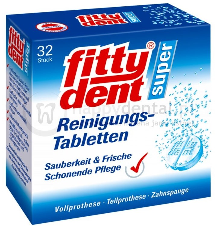 Oskar Altwirth Dentalneuheten Denture Tablets 32szt. - tabletki czyszczące do protez, ruchomych apar