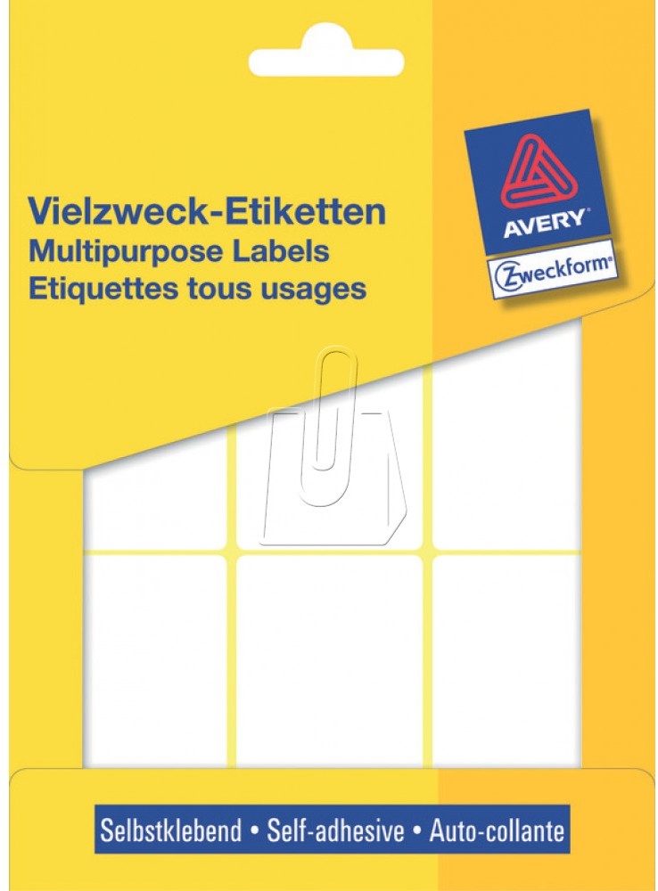 Avery Zweckform Etykiety do opisywania ręcznego Zweckform 66 x 38mm 174 etykiety 3334