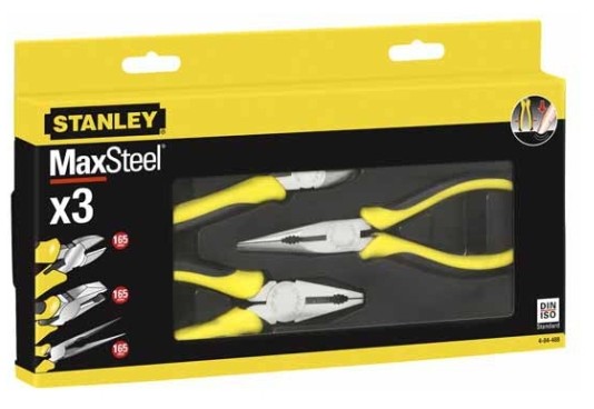 Stanley Zestaw szczypiec MaxSteel 3 szt.