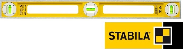 Stabila Poziomnica odlewana aluminiowa 2 powierzchnie pomiarowe, z 2 libellami pi