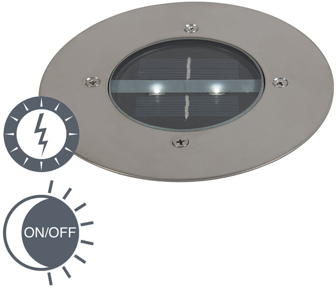 Ranex Oprawa dogruntowa solarna LED IP44 - Jorden