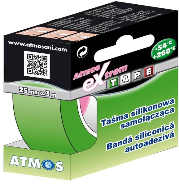 Tytan Taśma klejąca Atmos Extreme silikon 3 m zielona