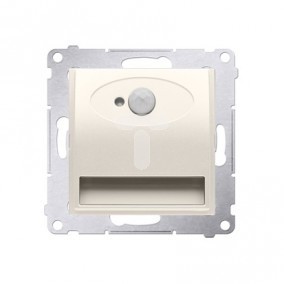 KONTAKT-SIMON Simon 54 Oprawa oświetleniowa LED 230V z czujnikiem ruchu krem DOSC.01/41 WMDO-SCxxx1-041 KONTAKT-SIMON 0004-00011-95403