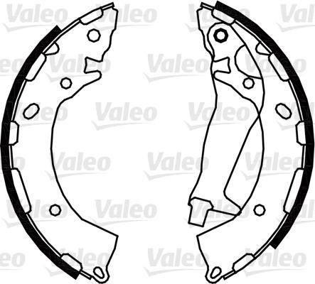 VALEO szczeki hamulcowe 564090 564090