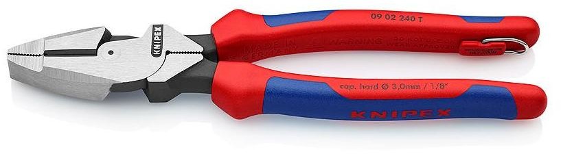 Knipex Kombinerki Szczypce Linemana 09 02 240 T do warsztatu 240 mm DIN ISO 5746