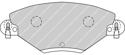 FERODO FEDERAL-MOGUL)) FDB1411