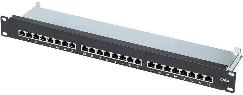 Renkforce Patchpanel 24 Porty CAT 6 Renkforce 1 U