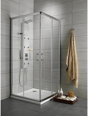 Radaway Premium Plus C/D 80x90 szkło przejrzyste 30437-01-01N