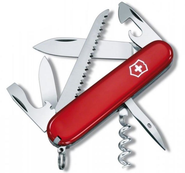 Zdjęcia - Nóż / multitool Victorinox Scyzoryk Camper rot 